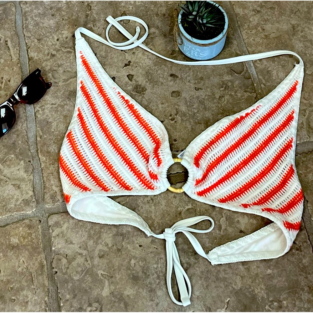Aerie  crochet swim top. Super cute